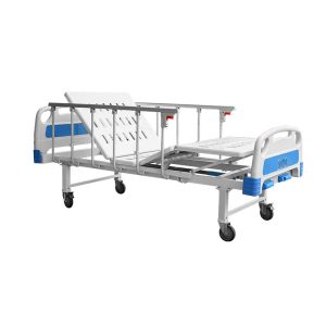 Double crank hospital bed