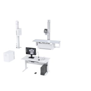 Floor mounted X-ray machine