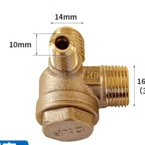3-way non-return valve