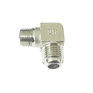 Compressor elbow fitting